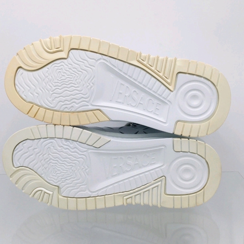 Versace Odissea Sneaker 'Cut-Out - Optical White' US Mens 11 - Picture 9 of 13